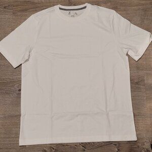 Short Sleeve Men's White Plain T-Shirt